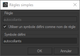 Defining a "partition" type simple rule.