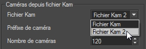 Choosing the .kam file to use.