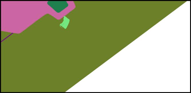 Renderings performed to identify the orientation of each surface with the auto-orientation function for surface interiors. Middle: down.