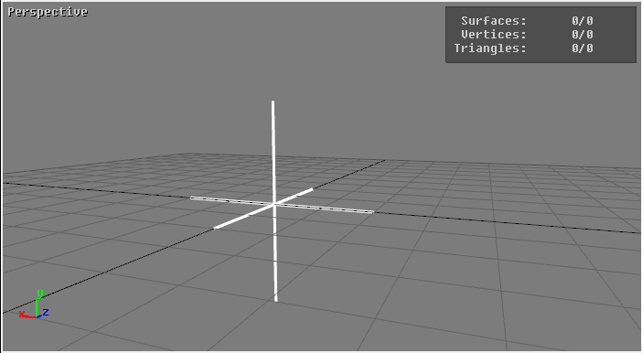 The Nulls possess representations to help you to visualize them and to position them in the 3D space.