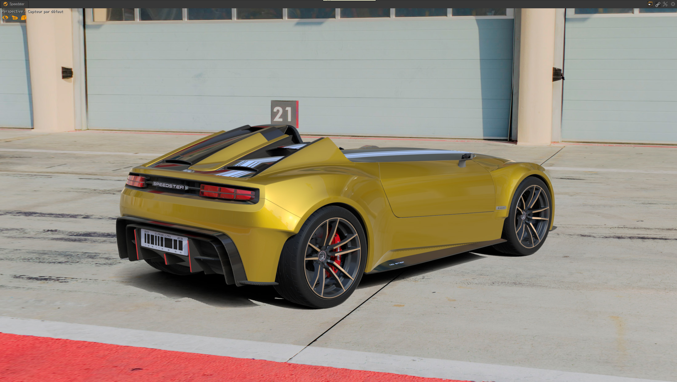 Speedster rendering without GPU Raytracing.