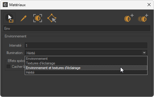 Environment Material Editor