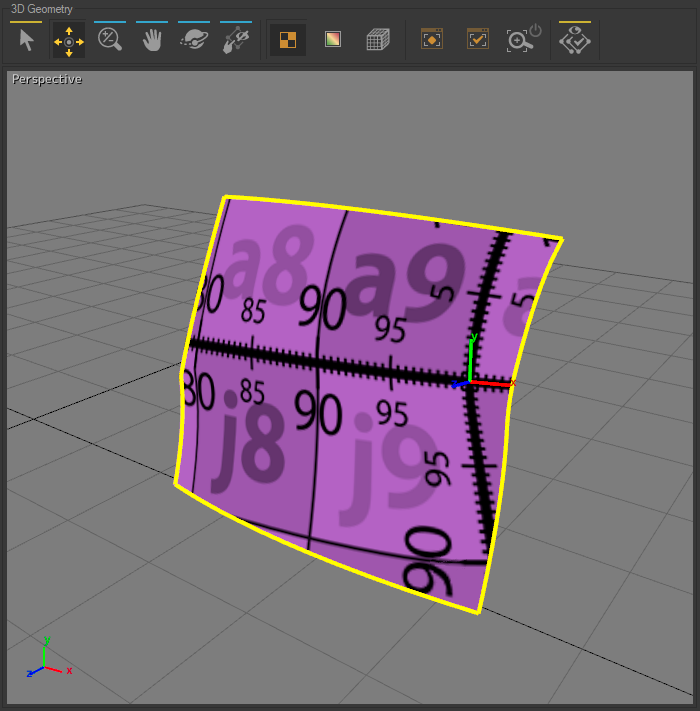 The 3D Geometry zone contains an interactive 3D view in which the surfaces to be unfolded and several tools for unfolding and manipulating the surfaces are displayed.