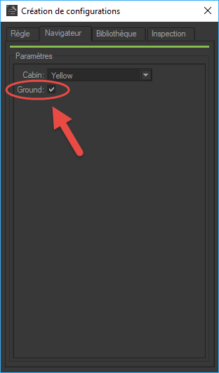 Check-box for defining symbol Ground.